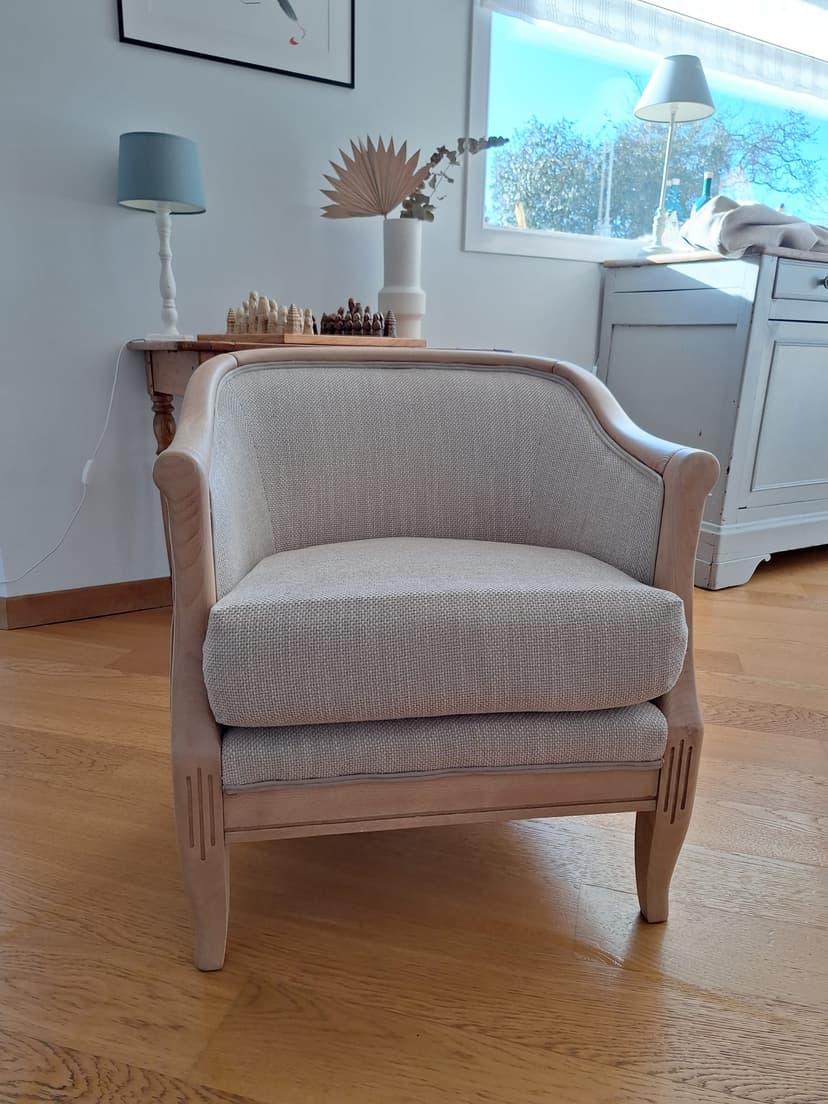 Gris clair - fauteuil