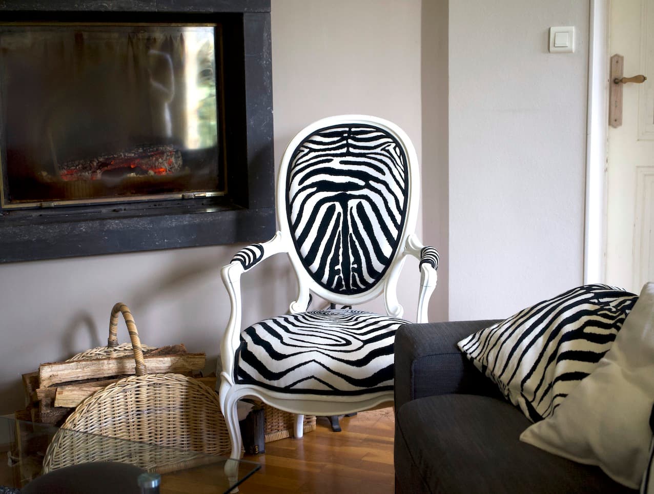 Zèbre - Devant Cheminée